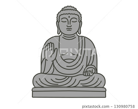 大佛插圖 130980758