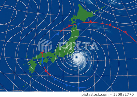 日本颱風圖 日本颱風圖 130981770