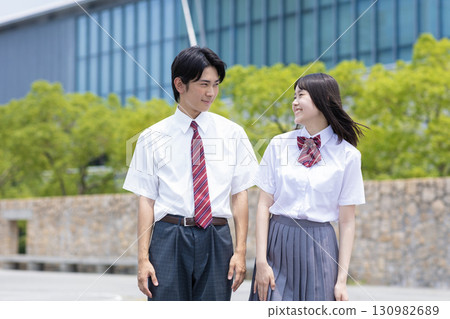 High school student's portrait High school student's portrait 130982689
