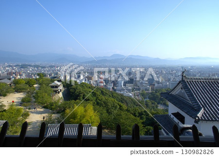 松山城的風景 130982826
