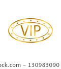 VIP icon vector for graphic design, logo, website, social media, mobile app, UI 130983090