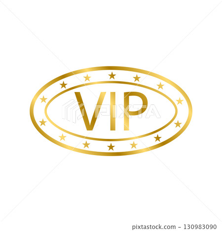 VIP icon vector for graphic design, logo, website, social media, mobile app, UI 130983090