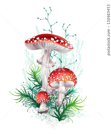 Fly agaric composition Fly agaric composition 130983453
