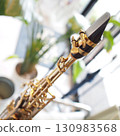 Soprano saxophone and mouthpiece with resin reed Soprano saxophone and mouthpiece with resin reed 130983568