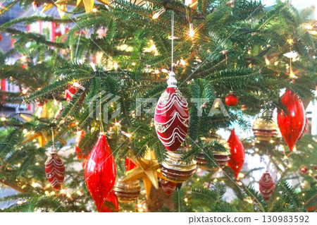 Christmas tree decoration 130983592