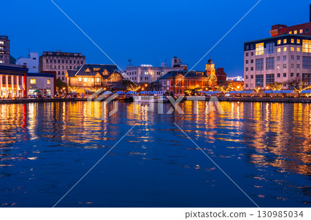 【福岡縣】門司港復古風~雨天的夜景 【福岡縣】門司港復古風~雨天的夜景 130985034