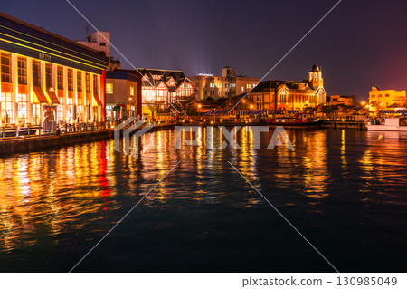 【福岡縣】門司港復古風～雨天的夜景 130985049