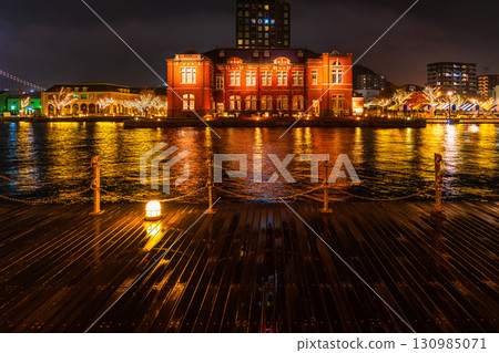 【福岡縣】門司港復古風~雨天的夜景 【福岡縣】門司港復古風~雨天的夜景 130985071