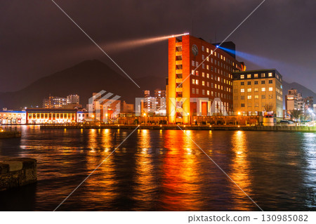 【福岡縣】門司港復古風～雨天的夜景 130985082