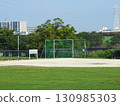 Baseball field installed on the grounds 130985303