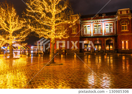 【福岡縣】門司港復古風～雨天的夜景 130985306