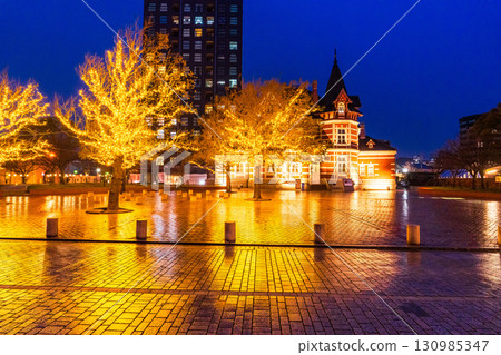 【福岡縣】門司港復古風～雨天的夜景 130985347