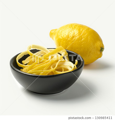 Lemon peel 130985411