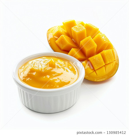 Mango and jam 130985412