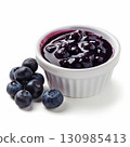 Blueberries and jam 130985413