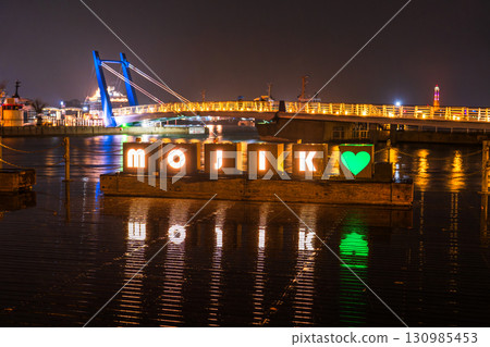 【福岡縣】門司港復古風～雨天的夜景 130985453
