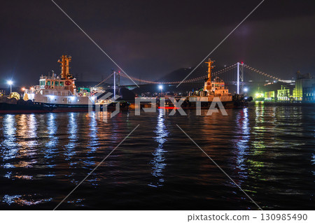 <福岡縣>門司港復古與關門橋夜景 130985490