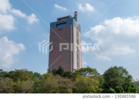 Gunma prefectural government office and Maebashi Park Gunma prefectural government office and Maebashi Park 130985586