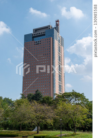 群馬縣政府辦公室和前橋公園 130985588