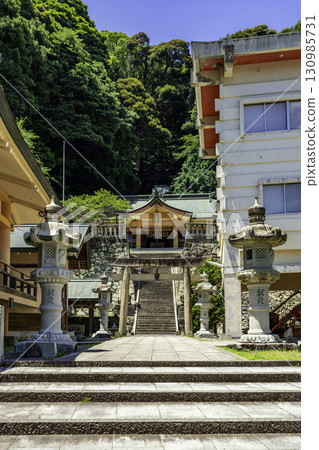 島根縣江津市江津本町山部神社石階 130985731