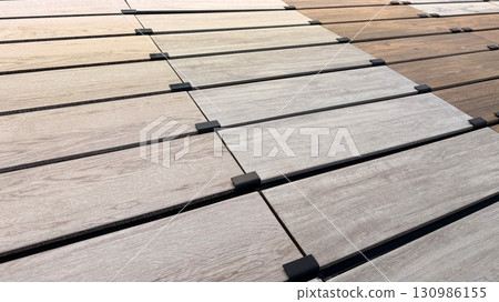 Flooring in a hardware store 130986155