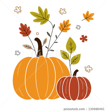 Autumn Harvest Still Life Autumn Harvest Still Life 130986491