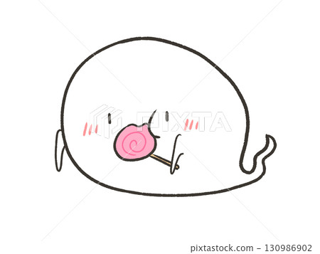 Candy-eating ghost 130986902