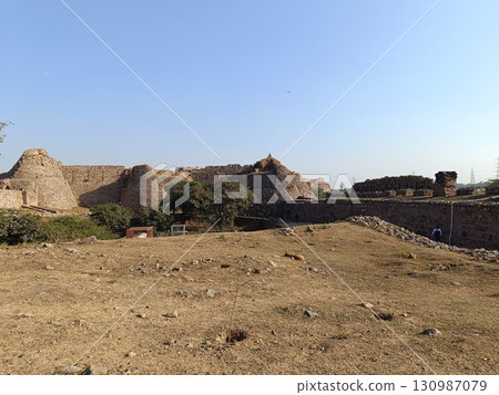 Delhi , India - Tughlakabad Fort Delhi , A picture of Tughlakabad Fort in Delhi dec 10 2024 130987079