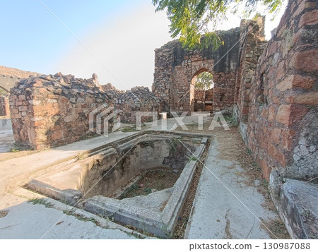 Delhi , India - Tughlakabad Fort Delhi , A picture of Tughlakabad Fort in Delhi dec 10 2024 130987088