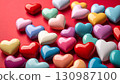 Heart background material 130987100