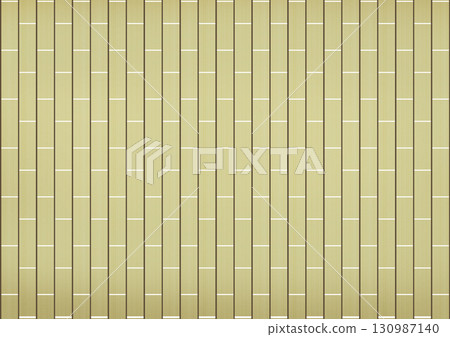 An illustration of rows of aged bamboo 130987140