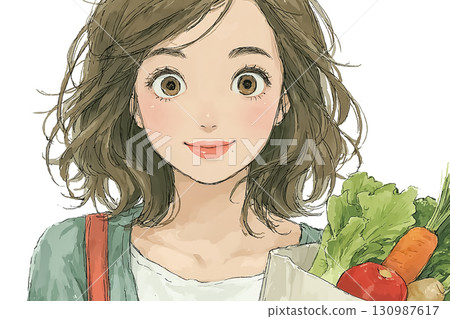 Miyu Series: Miyu High School Student Eco Bag 130987617