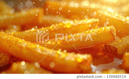 《AI Image》Freshly fried fries 130988514