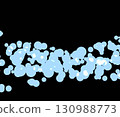 Blue Glow Bokeh Lights Overlay PNG With Transparent Background 130988773