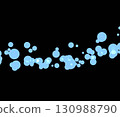 Blue Glow Bokeh Lights Overlay PNG With Transparent Background 130988790