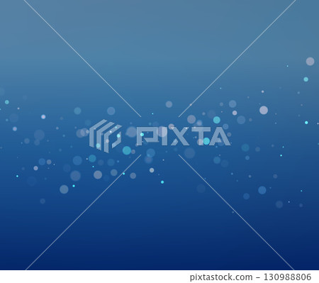 Finance Technology Blue Bokeh Vector Background 130988806