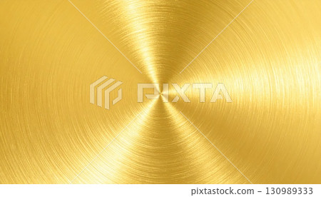 AI Image: Gold metal plate background material 130989333