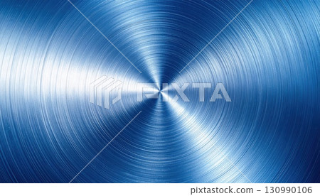 AI Image: Shining blue metal plate background material 130990106