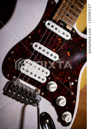 Illuminated electric guitar 130990117