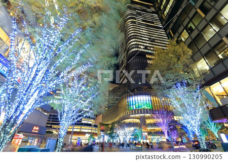 [東京]東京中城日比谷夜景（丸內燈飾） 130990205