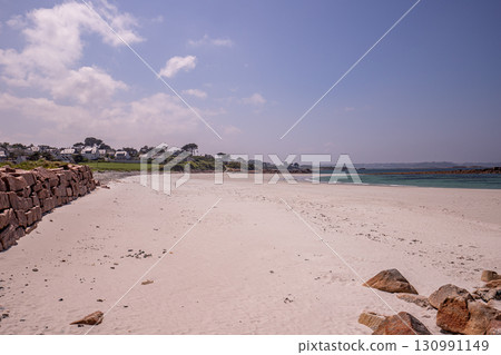 Beach of Le Royau, cotes-d'armor, brittany, france 130991149