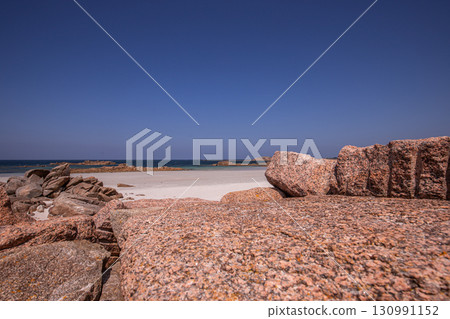 Beach of Le Royau, cotes-d'armor, brittany, france 130991152