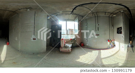 kitchen, interior, construction 130991179