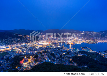 "Nagasaki Prefecture" Night view of Mt. Inasa, Japan's three major night views 130991197