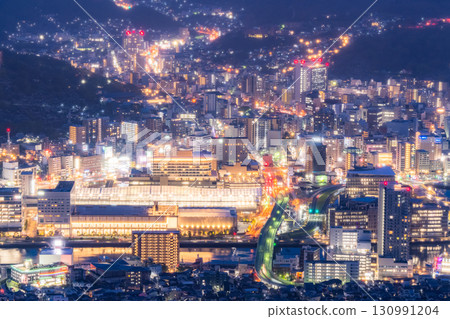 “長崎縣”夜景日本的稻佐山,三大夜景 “長崎縣”夜景日本的稻佐山,三大夜景 130991204