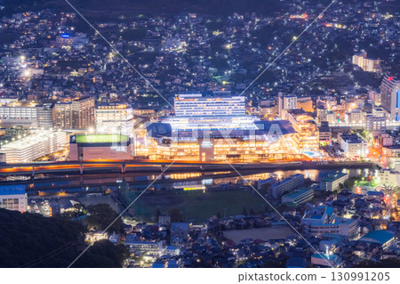 “長崎縣”夜景日本的稻佐山,三大夜景 “長崎縣”夜景日本的稻佐山,三大夜景 130991205