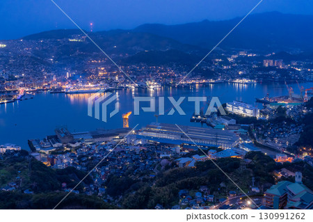 “長崎縣”夜景日本的稻佐山,三大夜景 “長崎縣”夜景日本的稻佐山,三大夜景 130991262