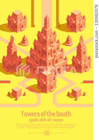 Isometric Illustrations of Famous Indian Palaces and Monuments Composition Isometric Illustrations of Famous Indian Palaces and Monuments Composition 130992078