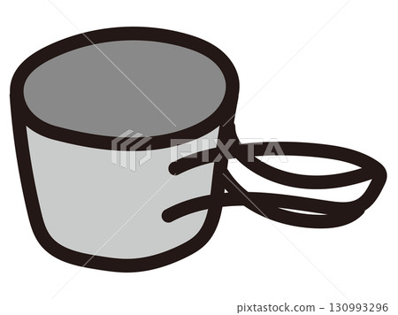 手繪露營杯插圖 手繪露營杯插圖 130993296