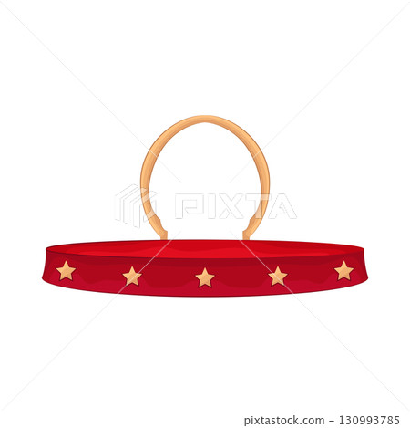 Illustration of circus stage  130993785